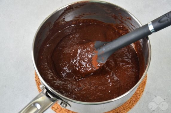 Vegan chocolate cream: photo of recipe preparation, step 3