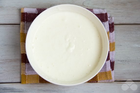 Cottage cheese mousse without eggs: photo of recipe preparation, step 3