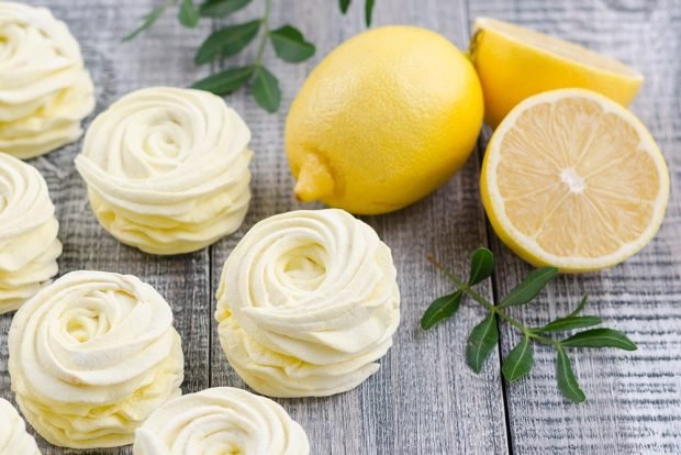 Lemon marshmallow is a simple and delicious recipe, how to cook step by step