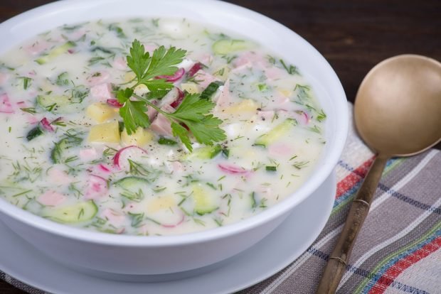 Okroshka with olives – a simple and delicious recipe, how to cook step by step