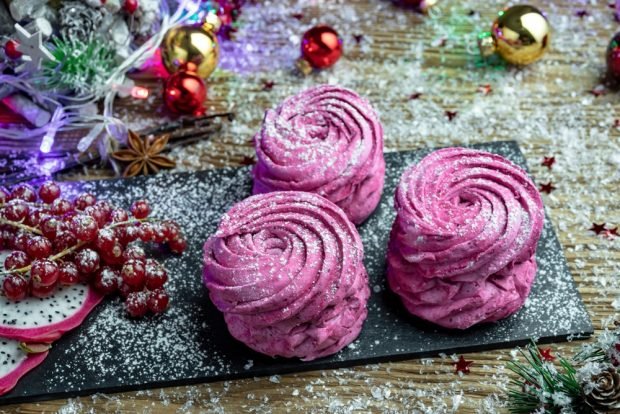 New Year's marshmallow is a simple and delicious recipe, how to cook step by step