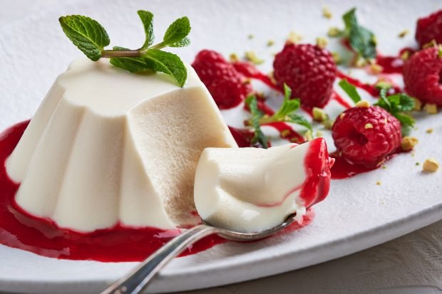 PP panna cotta – a simple and delicious recipe, how to cook step by step