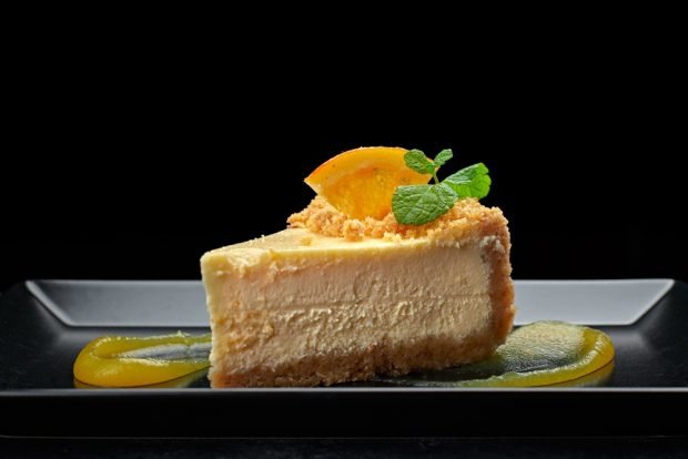 Orange cheesecake 