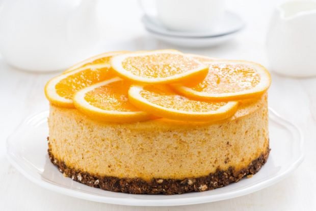 Orange cheesecake with nutmeg – a simple and delicious recipe, how to cook step by step