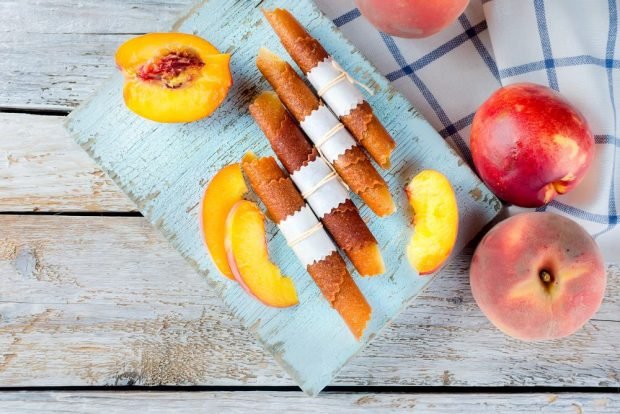 Pastille of peaches at home – a simple and delicious recipe, how to cook step by step