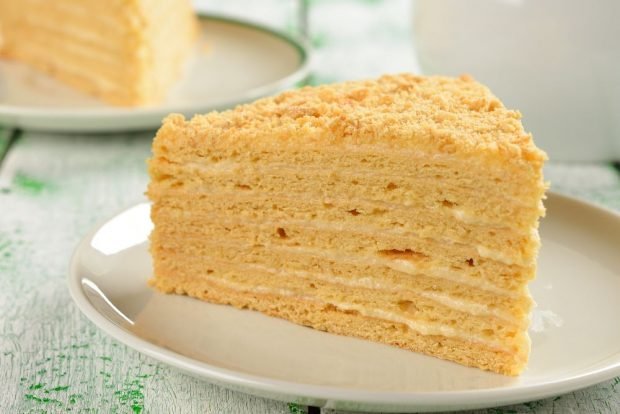 Lean honey cake – a simple and delicious recipe, how to cook step by step