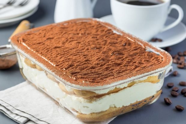 Tiramisu with cottage cheese cream – a simple and delicious recipe, how to cook step by step