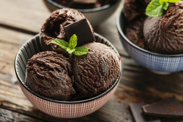 Homemade chocolate ice cream – a simple and delicious recipe, how to cook step by step