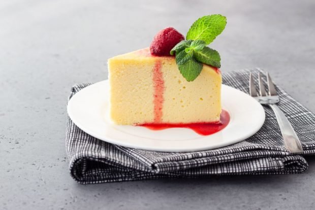 Cotton cheesecake is a simple and delicious recipe, how to cook step by step