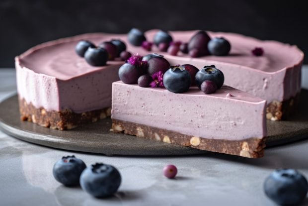 Blueberry cheesecake is a simple and delicious recipe, how to cook step by step