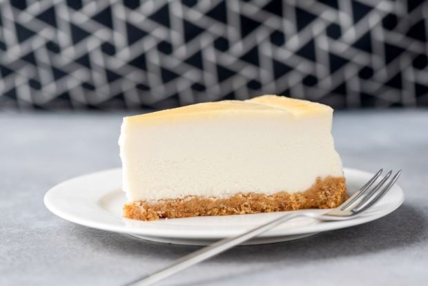 Cheesecake New York without baking - a simple and delicious recipe, how to cook step by step