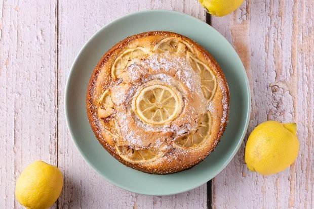 Lean lemon cake – a simple and delicious recipe, how to cook step by step