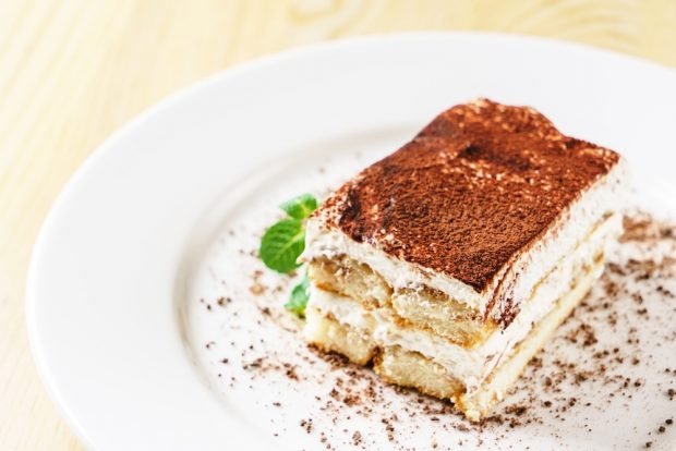 Tiramisu without coffee – a simple and delicious recipe, how to cook step by step