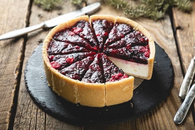 Cheesecake with jam is a simple and delicious recipe, how to cook step by step