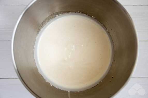 Marshmallow on gelatin : photo of recipe preparation, step 4