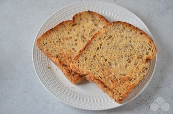 Sandwiches with herbs and jamon: photo of recipe preparation, step 1