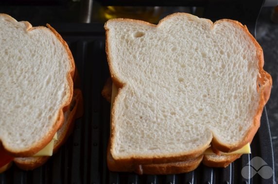 Grilled chicken sandwiches: photo of recipe preparation, step 7