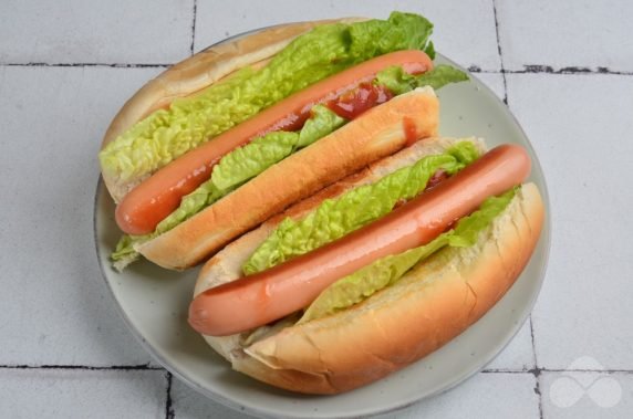 The most delicious hot dog for a picnic : photo of recipe preparation, step 3