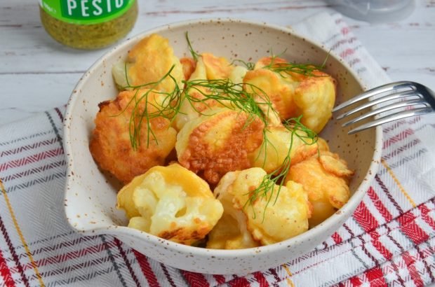 Cauliflower in batter – a simple and delicious recipe with photos (step by step)