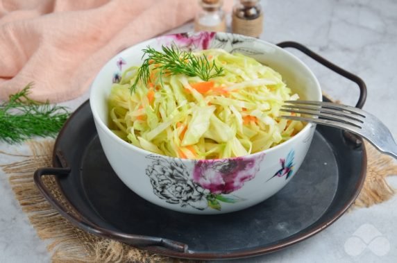 Sauerkraut per day: photo of recipe preparation, step 5