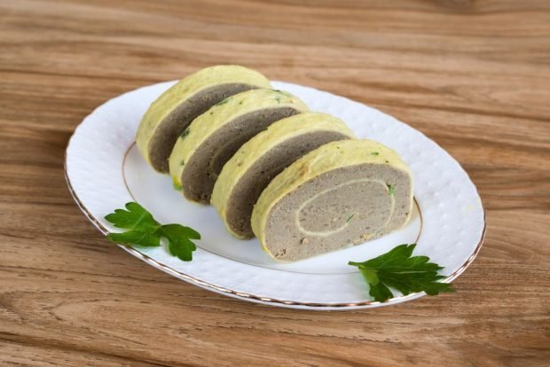 Beef liver liver roll is a simple and delicious recipe, how to cook step by step