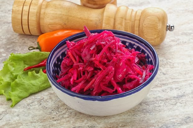 Korean cabbage with beetroot – a simple and delicious recipe, how to cook step by step