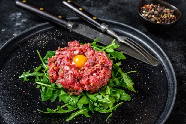 Veal tartare – a simple and delicious recipe, how to cook step by step