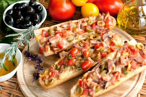 Hot baguette sandwiches in the oven – a simple and delicious recipe, how to cook step by step