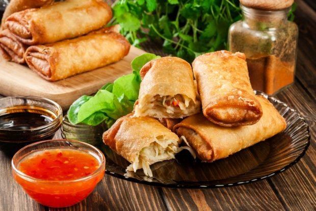 Fried spring rolls are a simple and delicious recipe, how to cook step by step