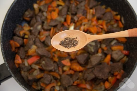 Lagman soup with beef : photo of recipe preparation, step 5