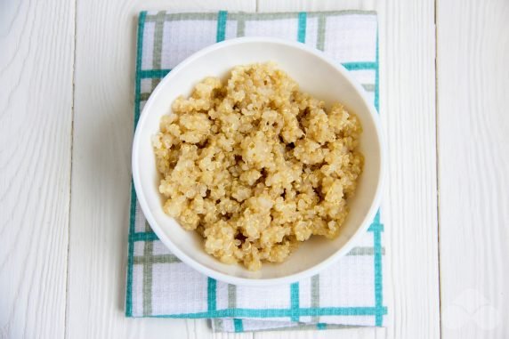 Tuna and quinoa salad: photo of recipe preparation, step 1