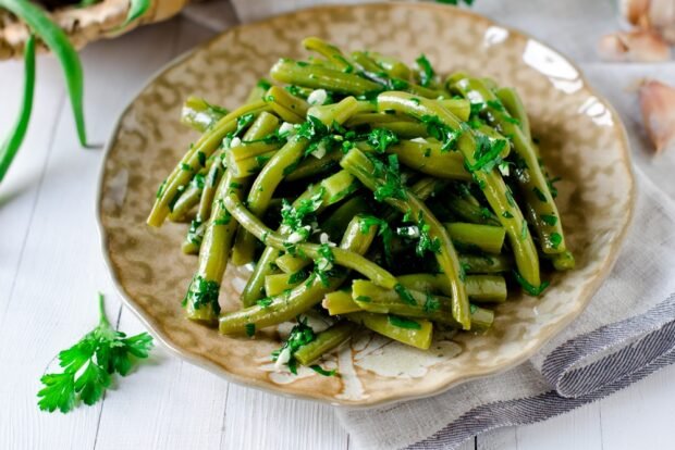 Pickled string beans with Dijon mustard – a simple and delicious recipe, how to cook step by step