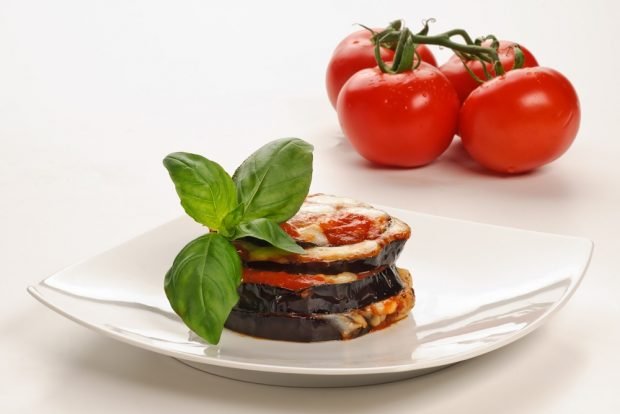 Eggplant canapé in tomato is a simple and delicious recipe, how to cook step by step