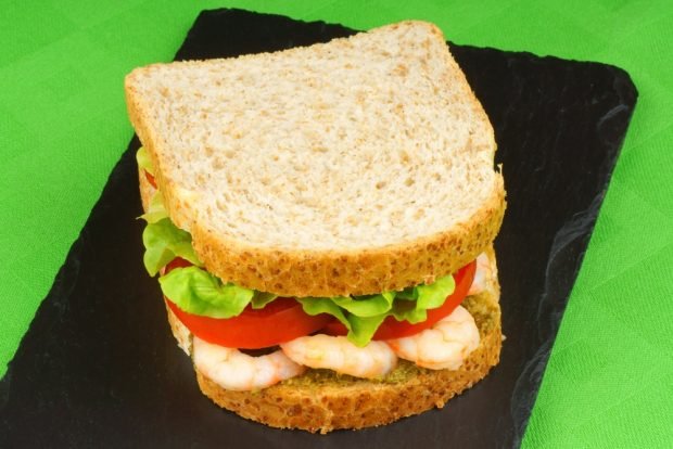 Shrimp sandwich is a simple and delicious recipe, how to cook step by step