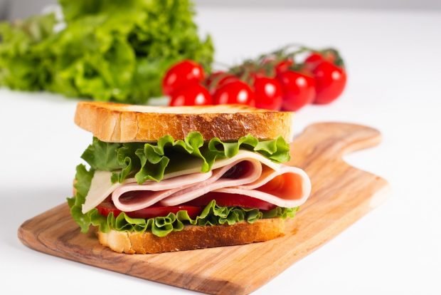 American sandwiches – a simple and delicious recipe, how to cook step by step