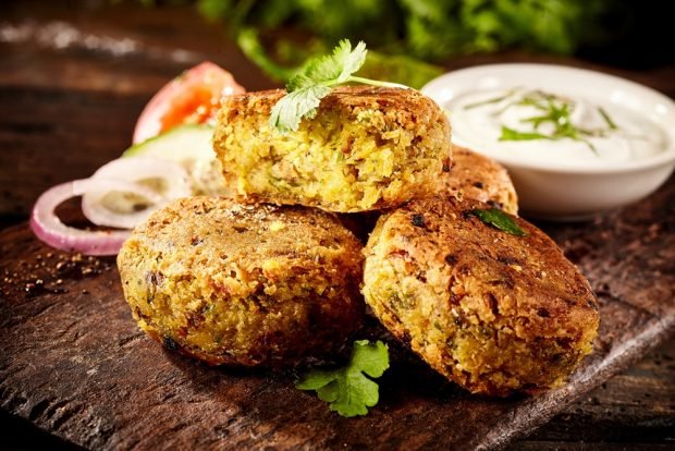 Falafel with vegetables is a simple and delicious recipe, how to cook step by step