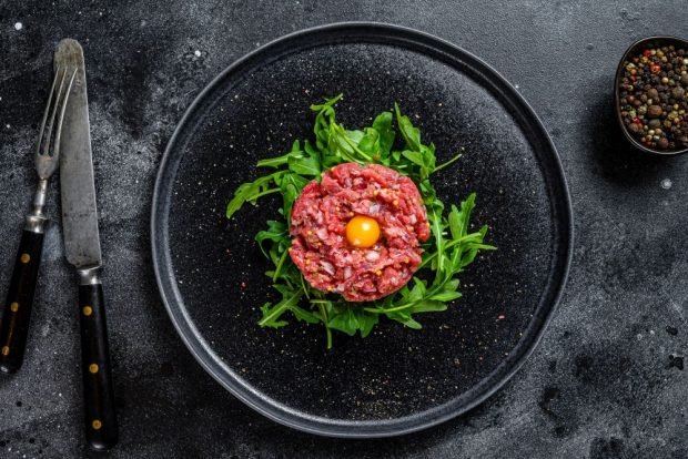 Marble beef tartare is a simple and delicious recipe, how to cook step by step