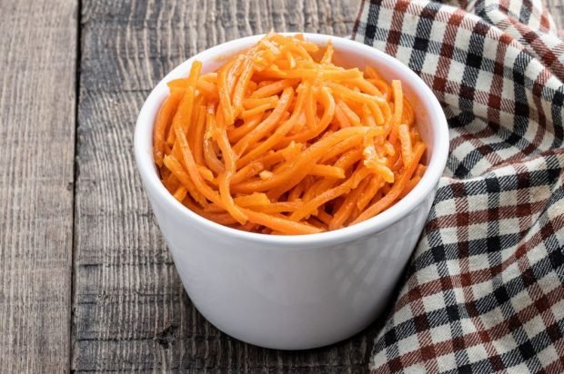 Carrots in Korean in 5 minutes is a simple and delicious recipe, how to cook step by step