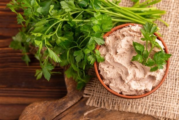 PP liver pate is a simple and delicious recipe, how to cook step by step