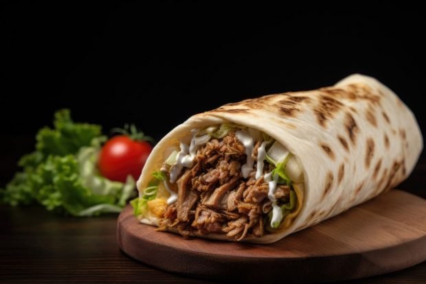 PP shawarma in lavash is a simple and delicious recipe, how to cook step by step