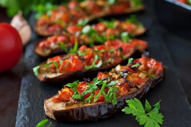 Bruschetta on eggplant – a simple and delicious recipe, how to cook step by step