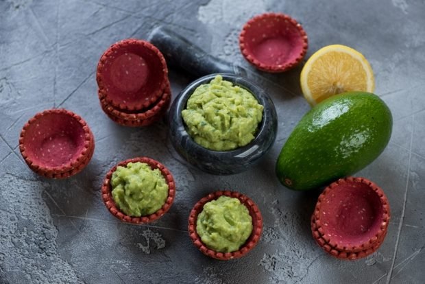 Avocado in tartlets – a simple and delicious recipe, how to cook step by step