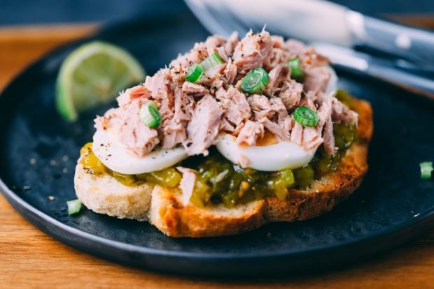 Tuna and egg sandwiches – a simple and delicious recipe, how to cook step by step