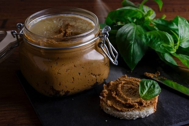 Beef liver pate with cognac is a simple and delicious recipe, how to cook step by step