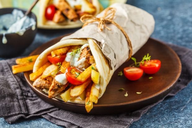 Shawarma in pit – a simple and delicious recipe, how to cook step by step