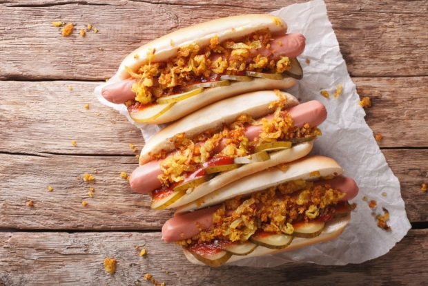 Danish hot dog is a simple and delicious recipe, how to cook step by step