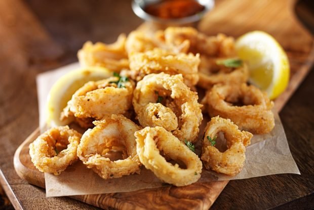 Crispy squid rings – a simple and delicious recipe, how to cook step by step