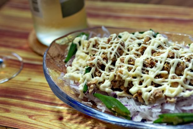 Salad with canned fish and nuts – a simple and delicious recipe, how to cook step by step