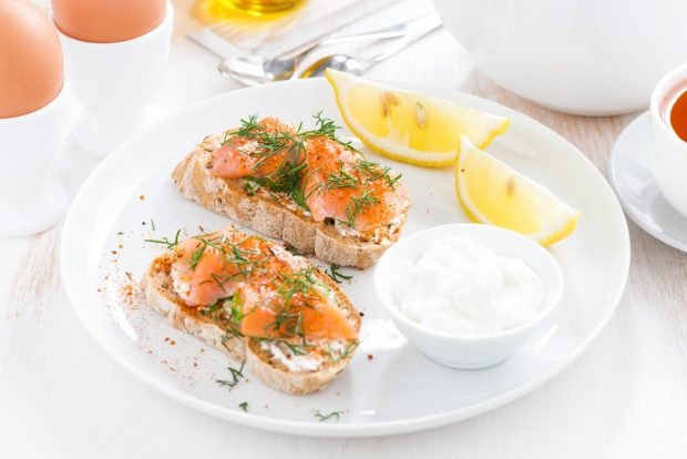 Sandwiches with cottage cheese and salmon – a simple and delicious recipe, how to cook step by step