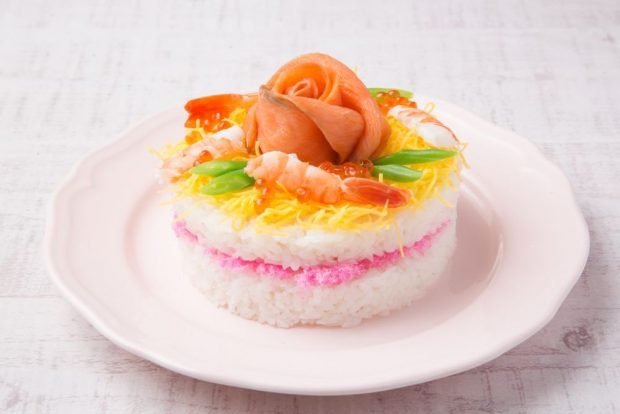 Snack sushi cake – a simple and delicious recipe, how to cook step by step